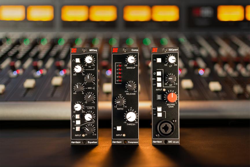 Harrison Audio 32Cpre+ 500 Series Preamp and Converter Module, view 2
