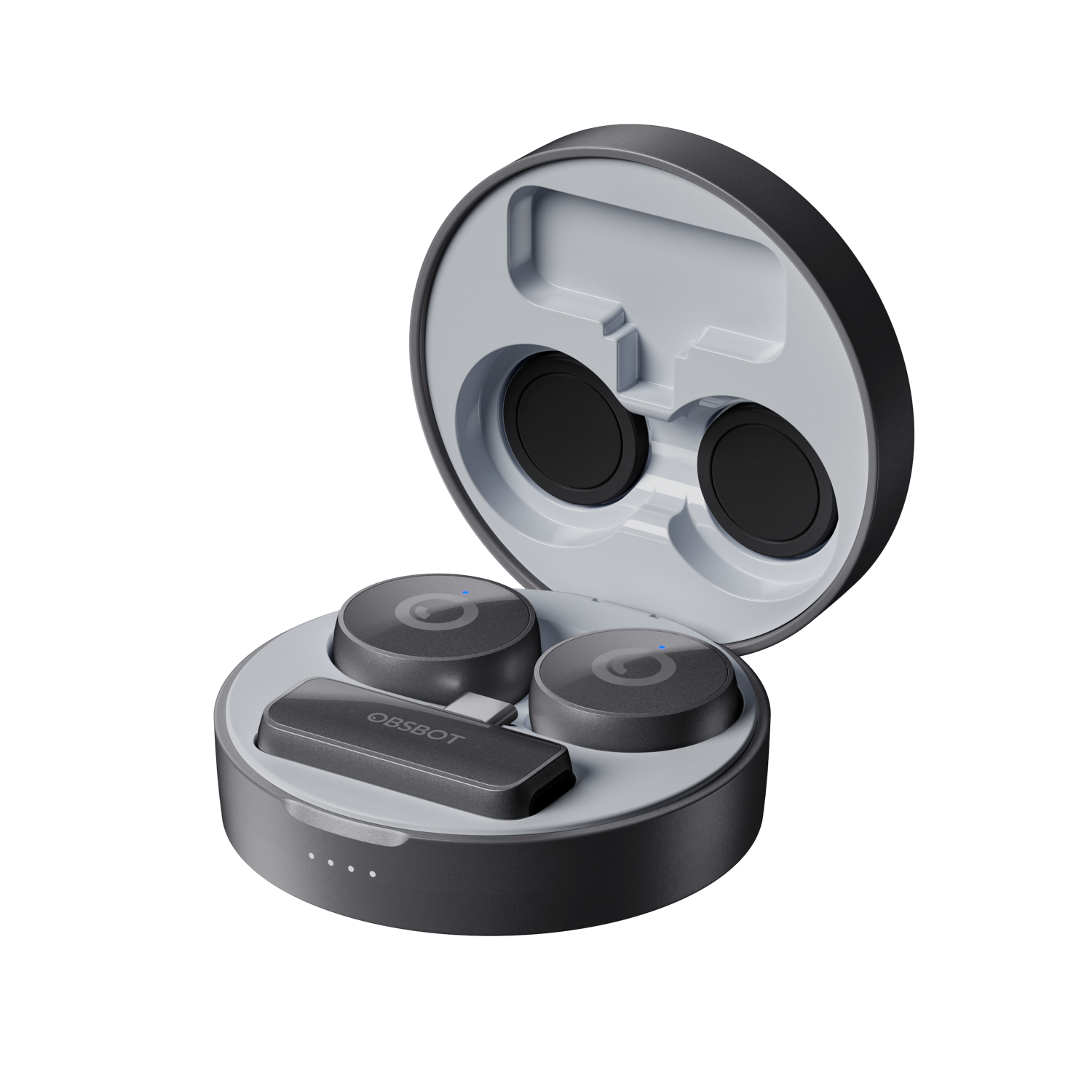 OBSBOT Vox — Dual Wireless Microphone System (USB-C, 2.4 GHz)