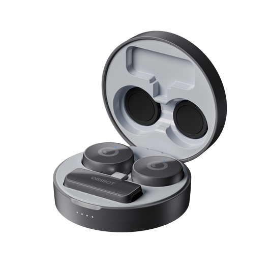 OBSBOT Vox — Dual Wireless Microphone System (USB-C, 2.4 GHz)