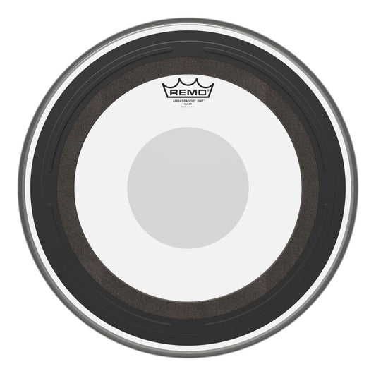 Remo Ambassador SMT Clear Floor Tom Drumhead, product view