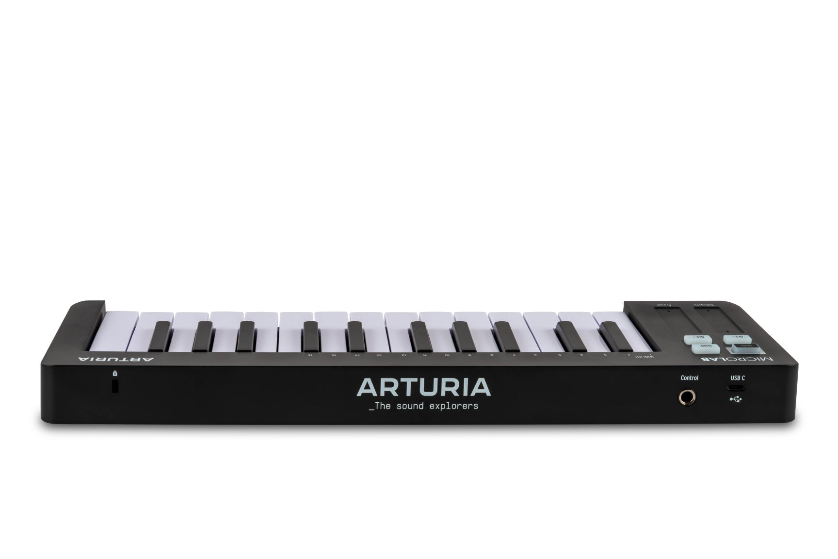 Arturia MicroLab mk3 25-Key MIDI Controller - Black - view 5