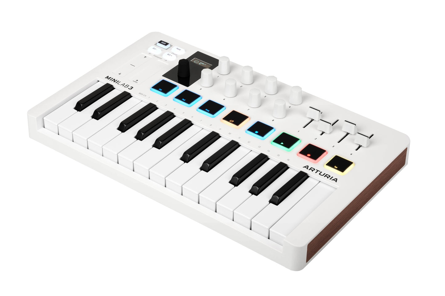 Arturia MiniLab 3 25-Key MIDI Controller - White