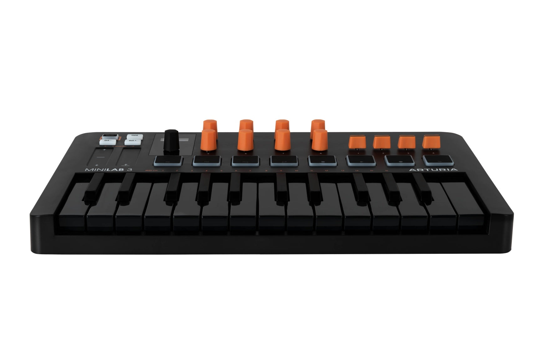 Arturia MiniLab 3 25-Key MIDI Controller - Orange Limited Edition - view 4
