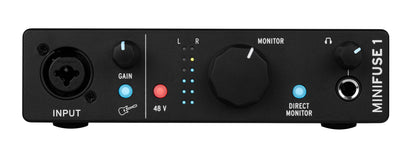 Arturia MiniFuse 1 1-In/2-Out USB-C Audio Interface - Black - view 2