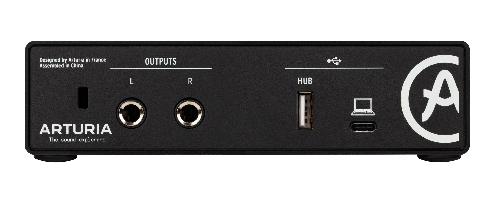 Arturia MiniFuse 1 1-In/2-Out USB-C Audio Interface - Black - view 4