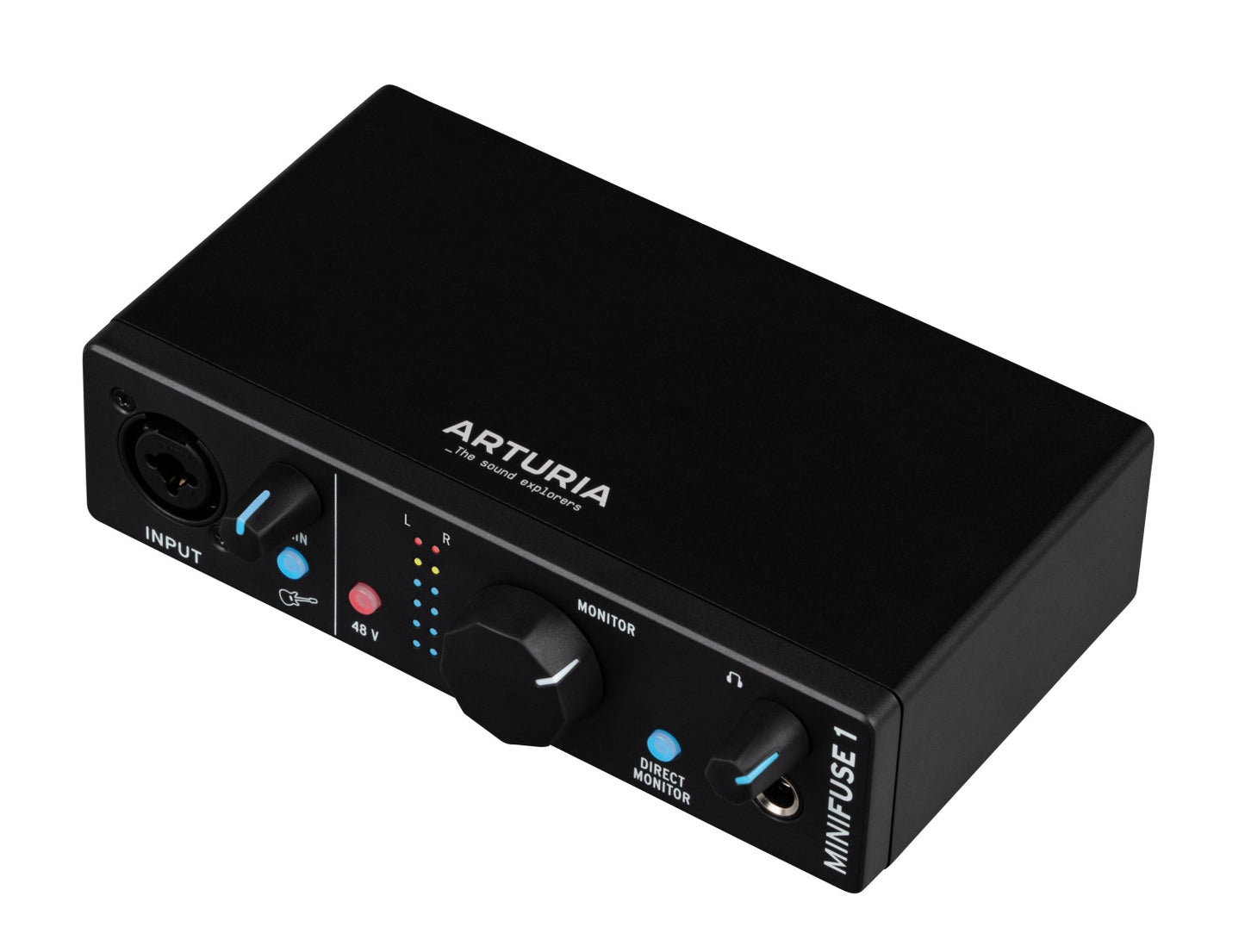 Arturia MiniFuse 1 1-In/2-Out USB-C Audio Interface - Black