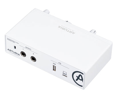 Arturia MiniFuse 1 1-In/2-Out USB-C Audio Interface - White - view 3