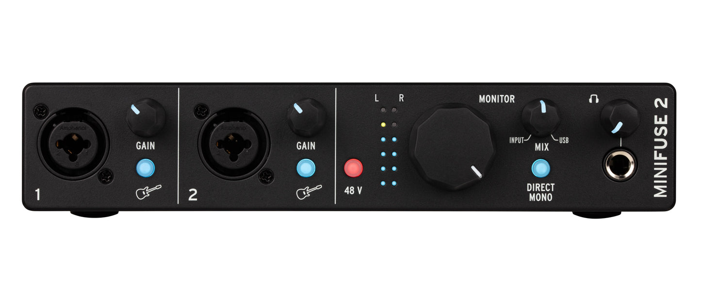 Arturia MiniFuse 2 2-In/2-Out USB-C Audio Interface - Black - view 2
