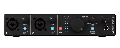 Arturia MiniFuse 2 2-In/2-Out USB-C Audio Interface - Black - view 2