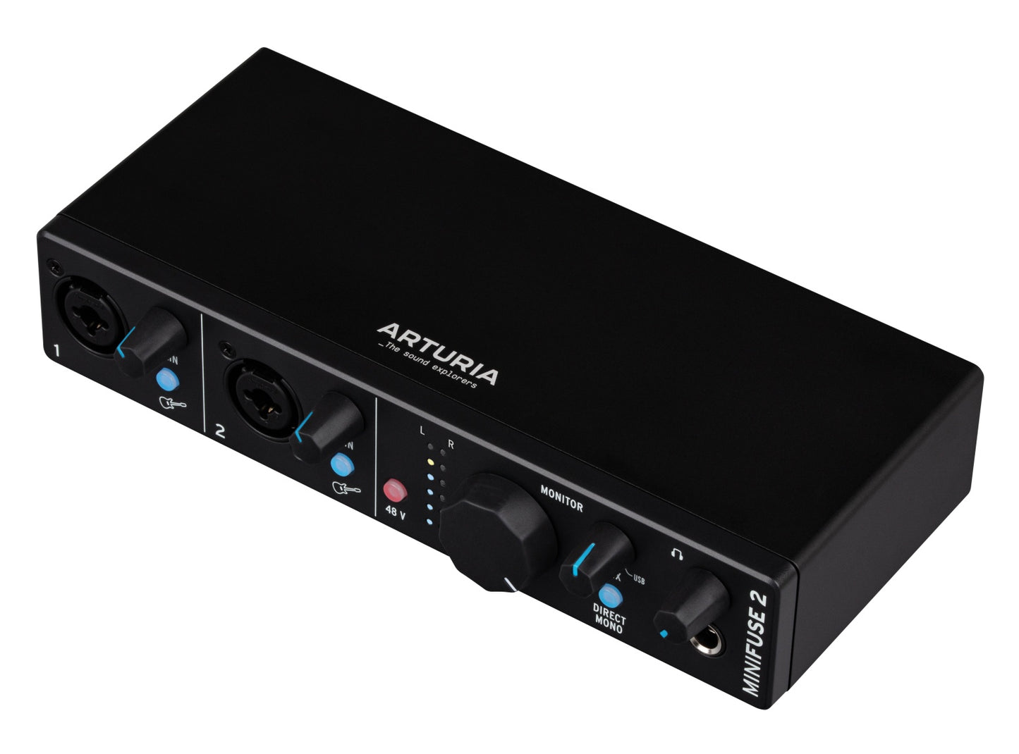 Arturia MiniFuse 2 2-In/2-Out USB-C Audio Interface - Black