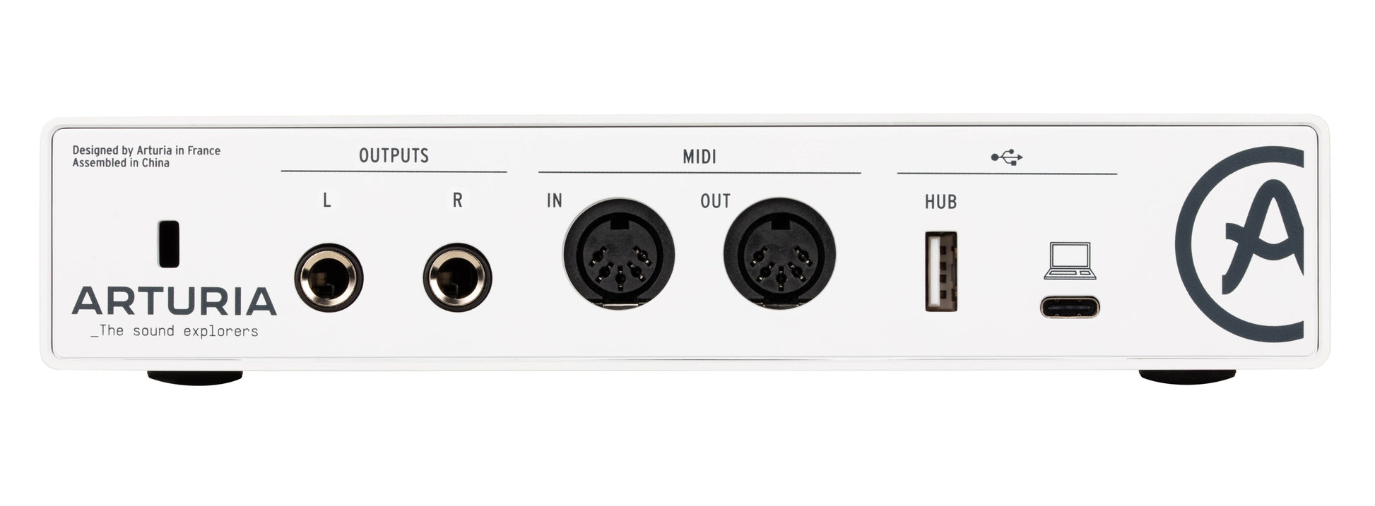 Arturia MiniFuse 2 2-In/2-Out USB-C Audio Interface - White - view 4