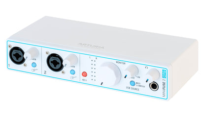 Arturia MiniFuse 2 2-In/2-Out USB-C Audio Interface - Black with OTG - view 2