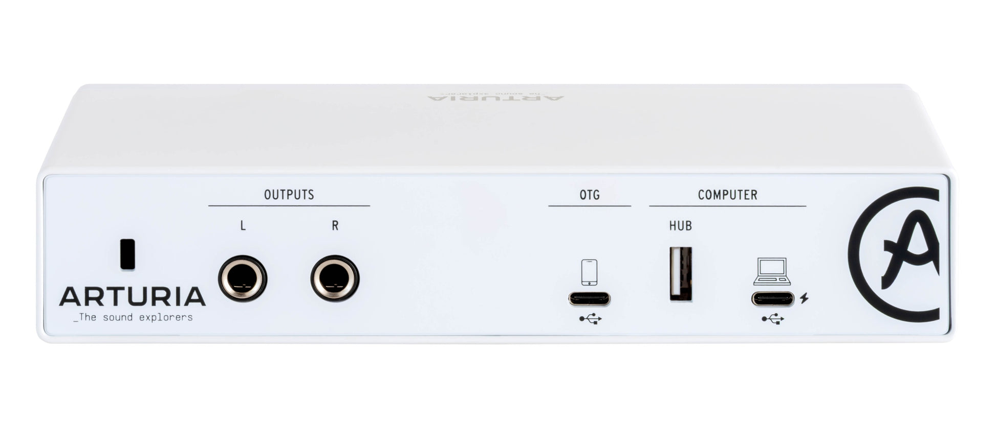 Arturia MiniFuse 2 2-In/2-Out USB-C Audio Interface - Black with OTG - view 3