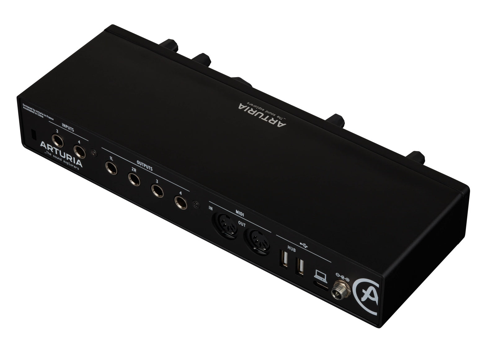 Arturia MiniFuse 4 4-In/4-Out USB-C Audio and MIDI Interface - Black - view 3