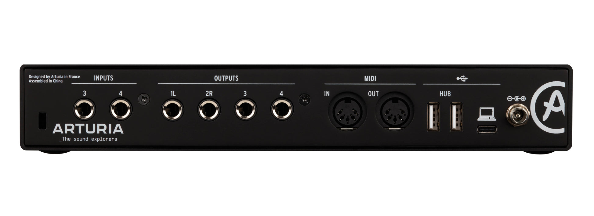 Arturia MiniFuse 4 4-In/4-Out USB-C Audio and MIDI Interface - Black - view 4