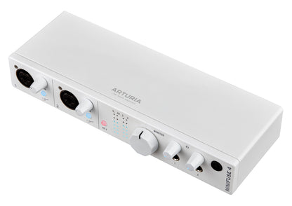 Arturia MiniFuse 4 4-In/4-Out USB-C Audio and MIDI Interface - White