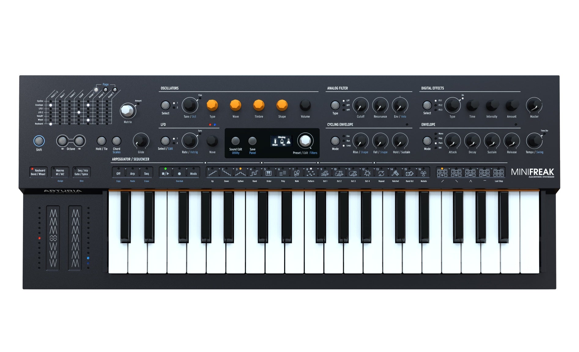 Arturia MicroFreak Hybrid Synthesizer - view 2