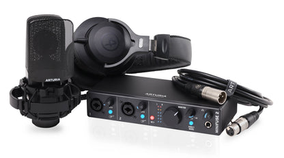 Arturia MiniFuse Recording Pack with Interface, Mic and Headphones - Black - view 2