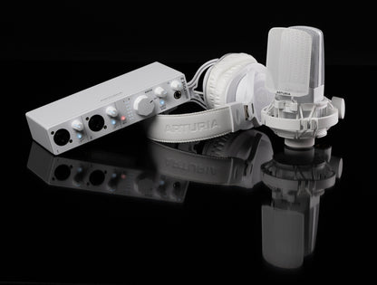 Arturia MiniFuse Recording Pack with Interface, Mic and Headphones - White - view 7