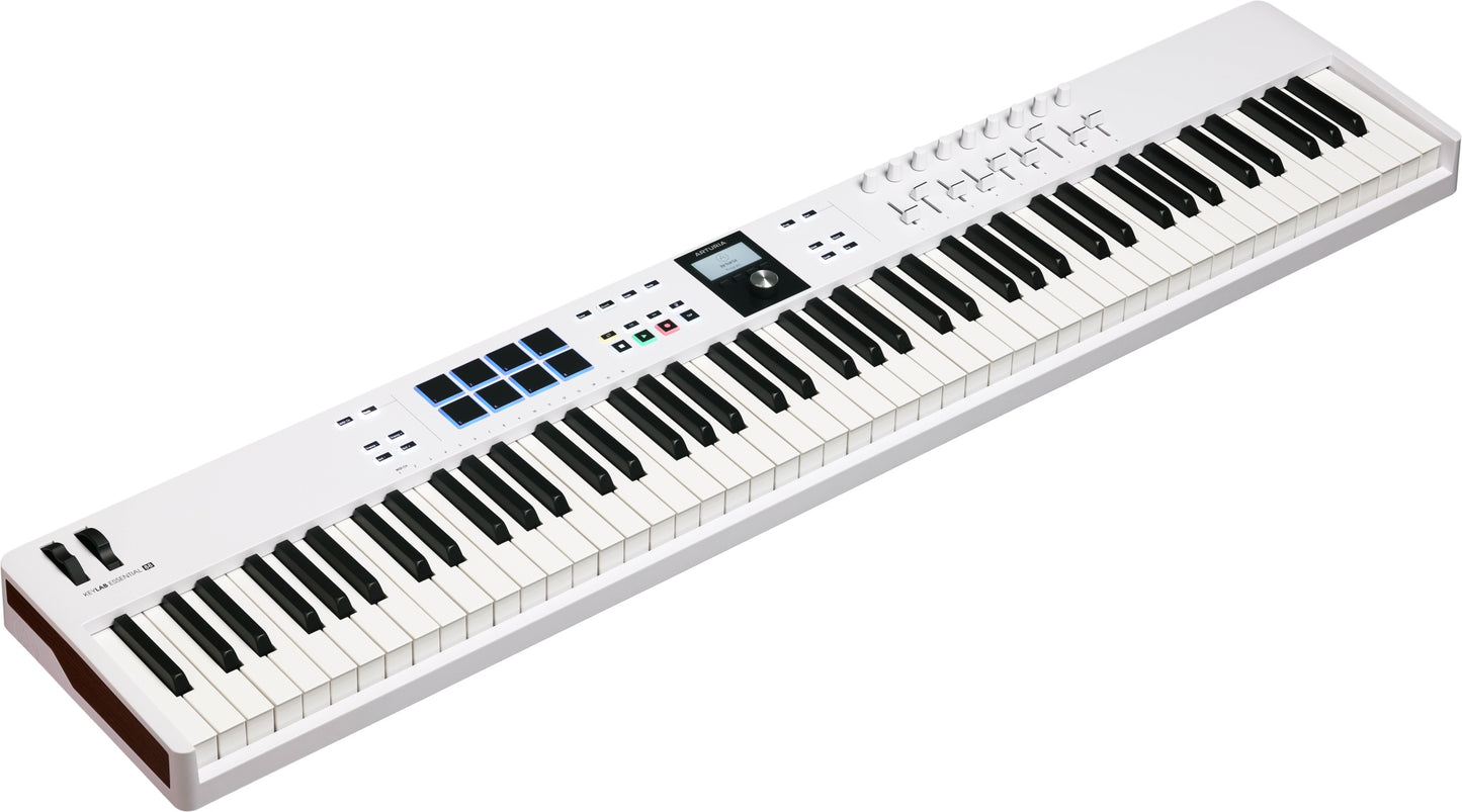 Arturia KeyLab Essential mk3 MIDI Controller - 88-Key White