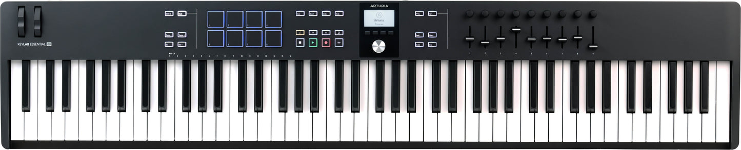 Arturia KeyLab Essential mk3 MIDI Controller - 88-Key Black - view 3