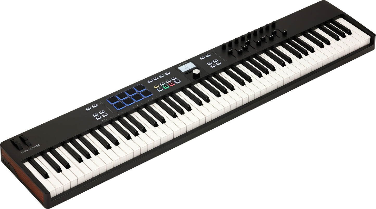 Arturia KeyLab Essential mk3 MIDI Controller - 88-Key Black