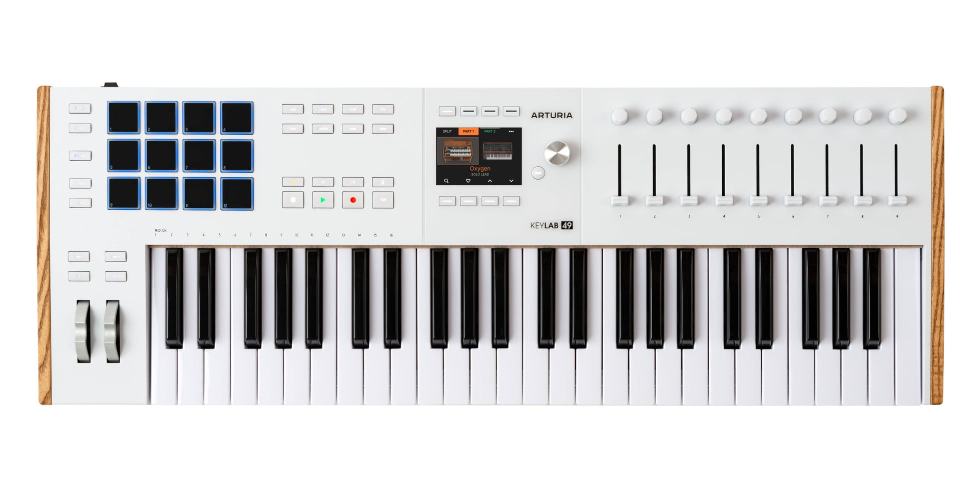 Arturia KeyLab mk3 MIDI Controller - 49-Key White - view 3