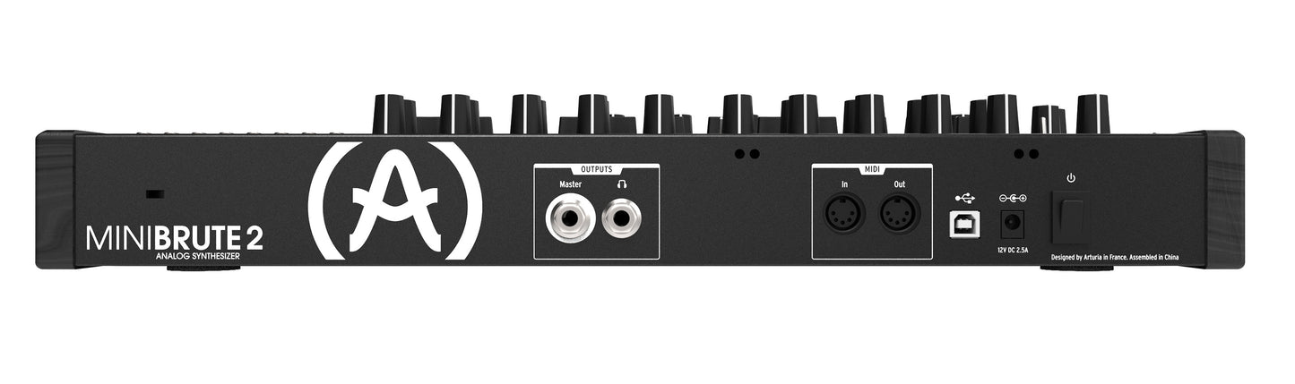 Arturia MiniBrute 2 Noir Semi-Modular Analog Synthesizer - view 2
