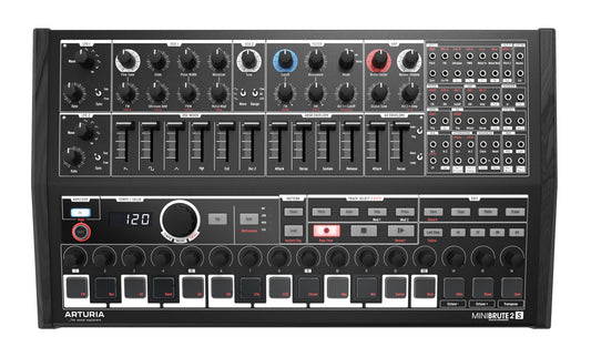 Arturia MiniBrute 2S Noir Semi-Modular Analog Synthesizer