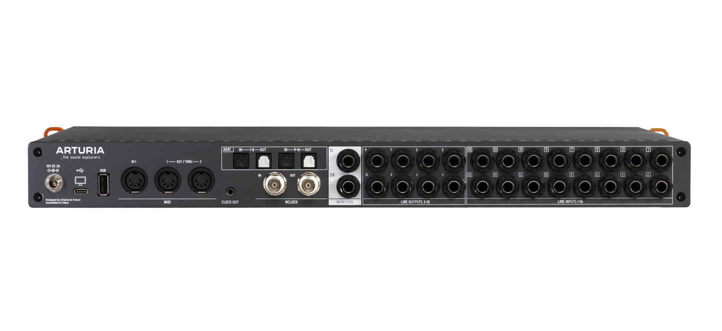 Arturia AudioFuse 16Rig 32-In/28-Out USB-C Audio Interface - view 3