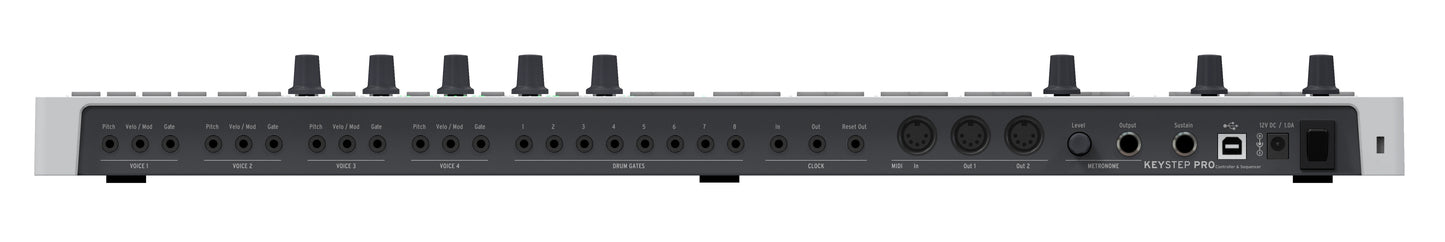 Arturia KeyStep Pro 37-Key Sequencer and Controller - Aluminum - view 2