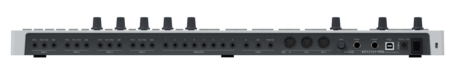 Arturia KeyStep Pro 37-Key Sequencer and Controller - Aluminum - view 2