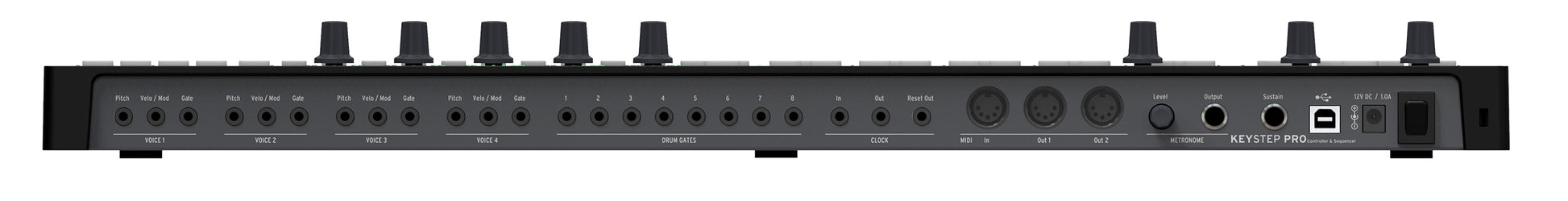Arturia KeyStep Pro 37-Key Sequencer and Controller - Black - view 2