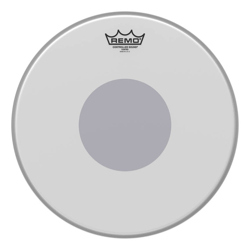 Remo Controlled Sound X Coated Bottom Black Dot Drumhead 14 Inch, product view