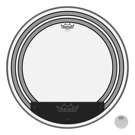 Remo Powersonic Clear Bass Drumhead 22 Inch, product view