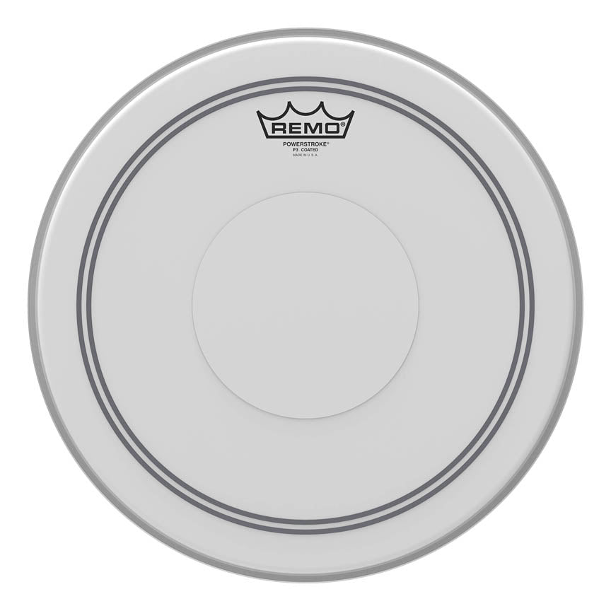 Remo Powerstroke 3 Coated Clear Dot Snare Drumhead 14 Inch, product view