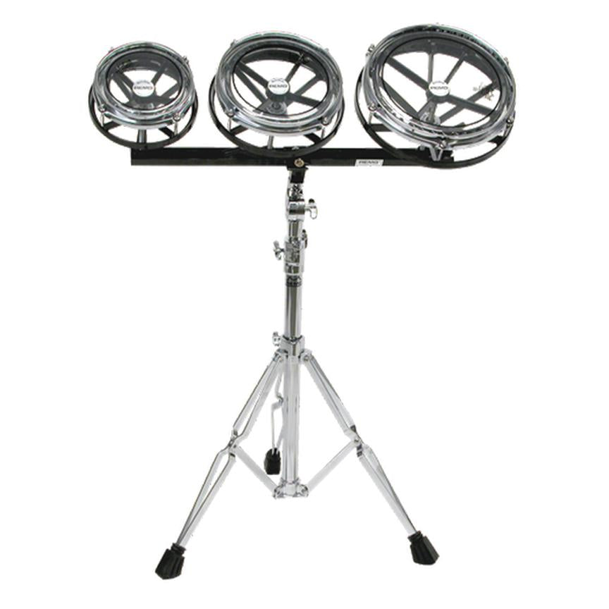 Remo Rototom Set 6, 8 and 10 Inch with Pinstripe Clear Heads, product view