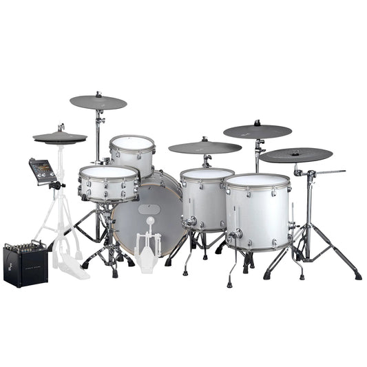 EFNOTE PRO Acoustic Design 703 Electronic Drum Set: Power-packed Performance, Advanced 360 Triggering for Cymbals, Stage Box with 12 Direct XLR Outs
