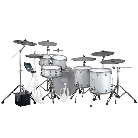 EFNOTE PRO Acoustic Design 706 Electronic Drum Set: Progressive Drumming Innovation with 360 Triggering for Cymbals, Stage Box with 12 Direct XLR Outs