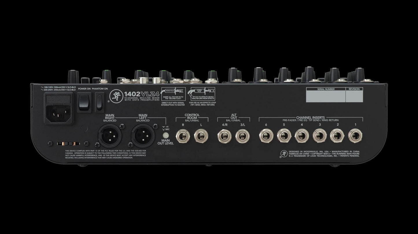 Mackie 1402VLZ4 14-Channel Compact Mixer