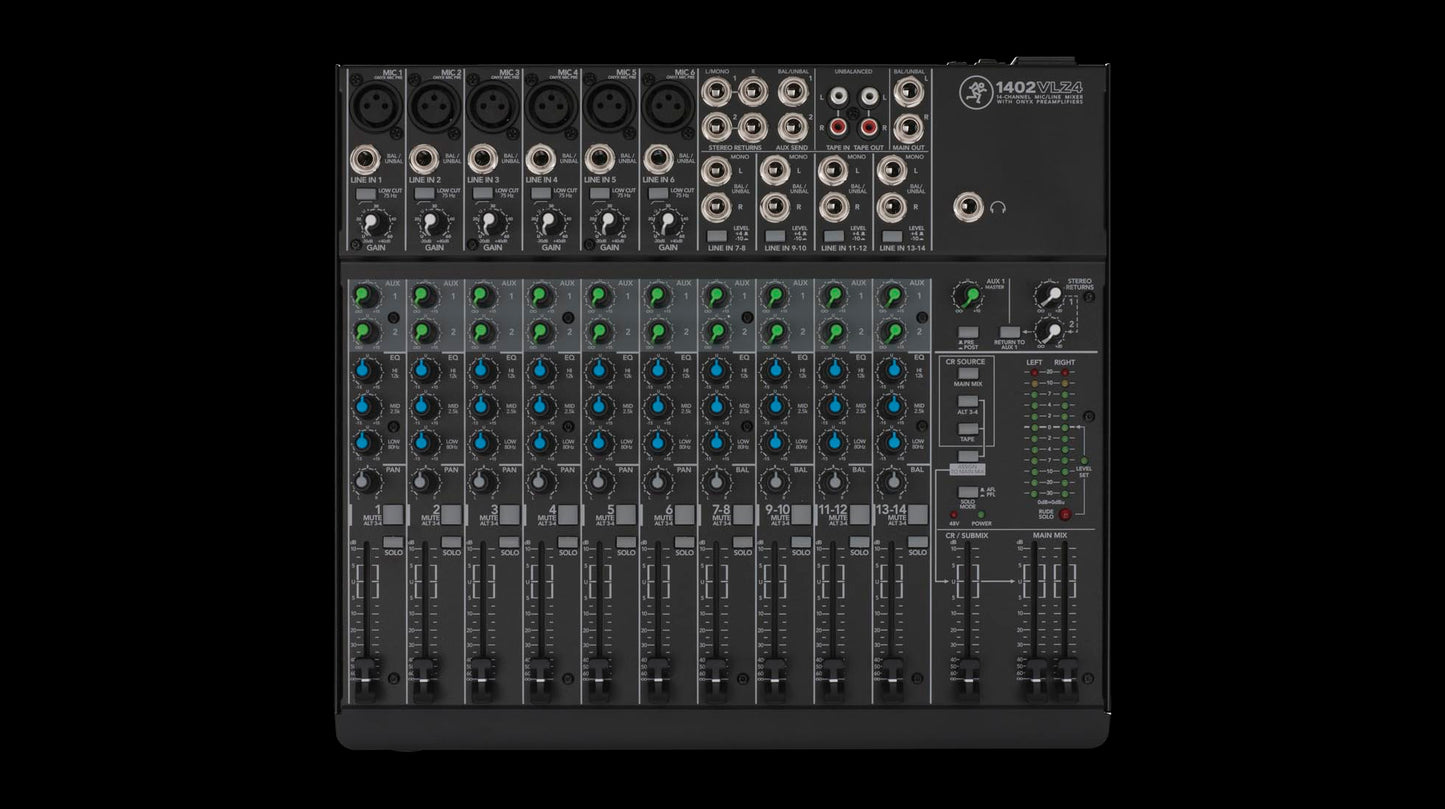 Mackie 1402VLZ4 14-Channel Compact Mixer