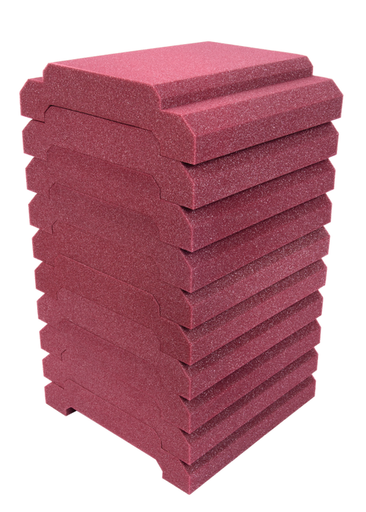 WaveCave Royale — 12"x12" 10-pack