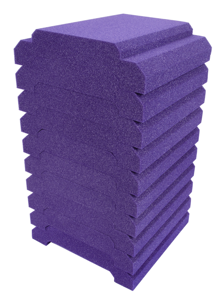 WaveCave Royale — 12"x12" 10-pack