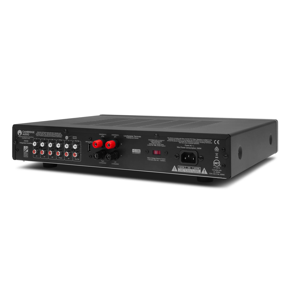 Cambridge Audio AXA35 Integrated Amplifier with Phono Stage