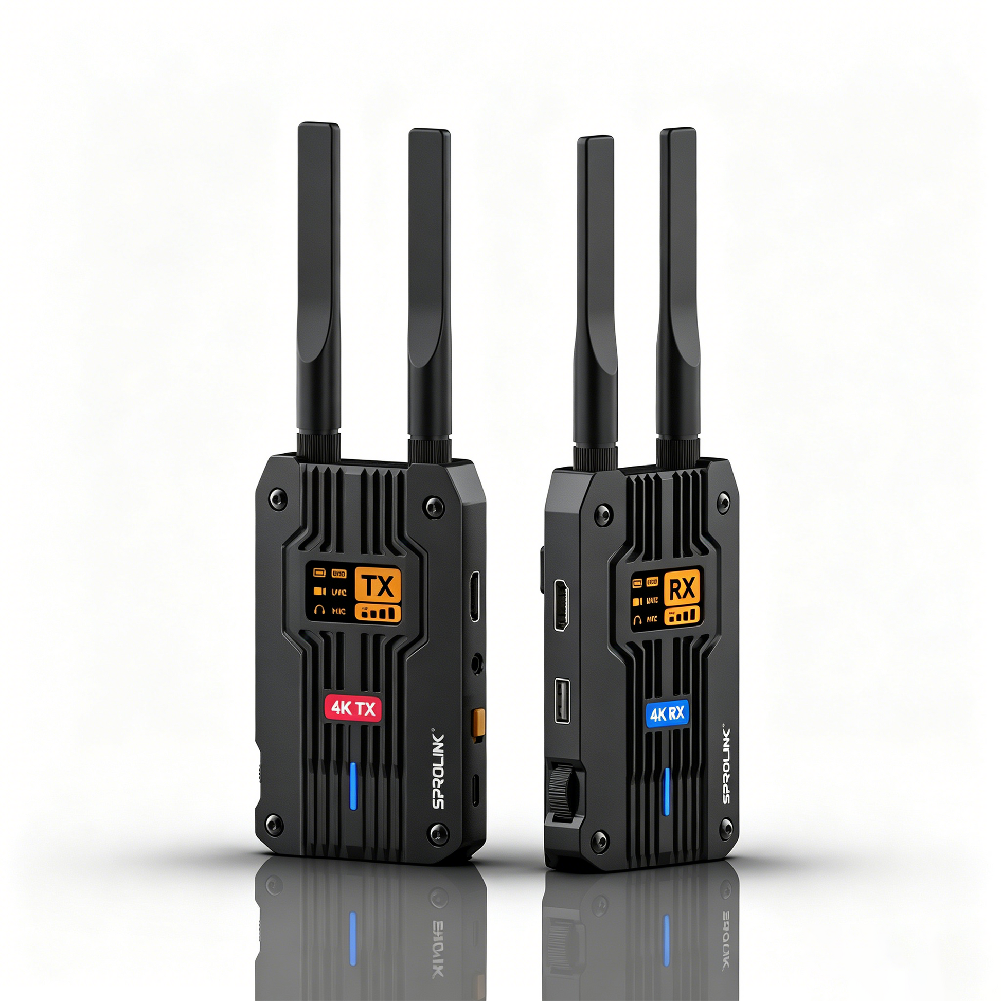 Sprolink Airlink TR2 4K wireless kit with one transmitter and two receivers