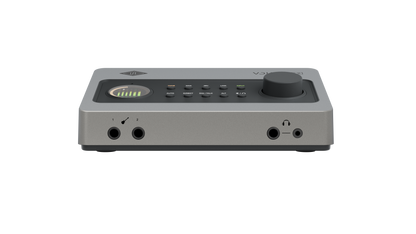 Universal Audio Volt 4 Max front panel with Smart Display, TONE, MAX and ALT buttons