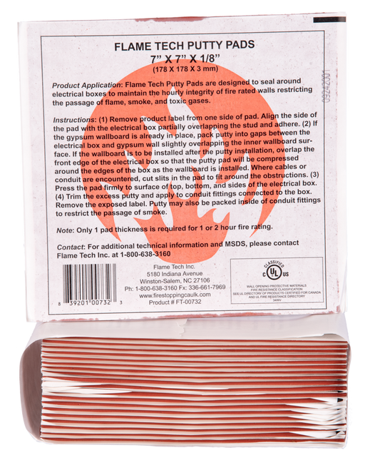 Flame Tech Putty Pads