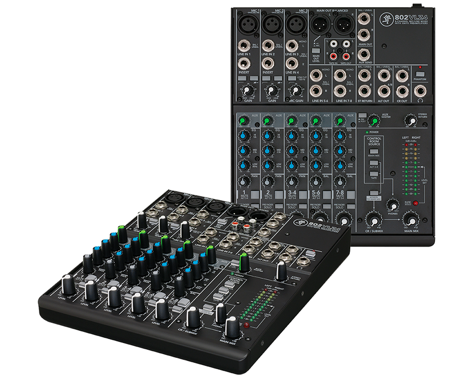 Mackie 802VLZ4 8-Channel Ultra Compact Mixer