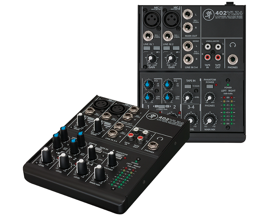 Mackie 402VLZ4 4-Channel Ultra Compact Mixer