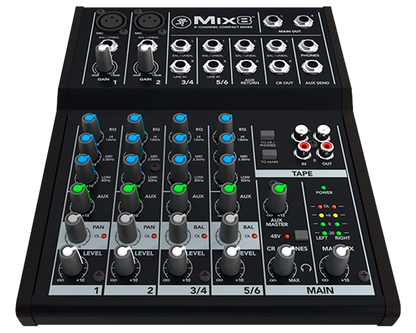 Mackie MIX8 8-Channel Compact Mixer